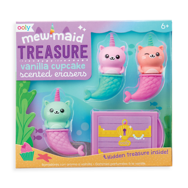 mew-maid treasure scented erasers